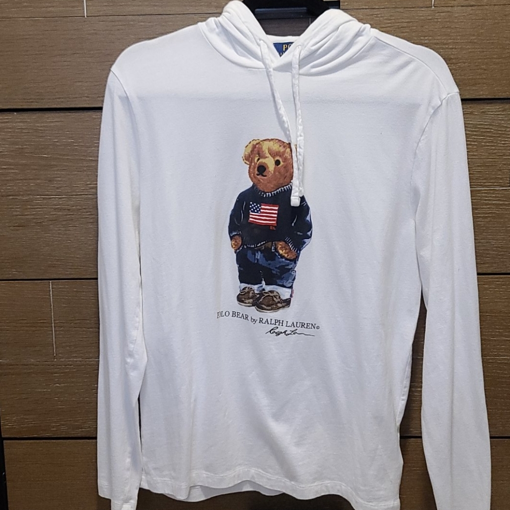 White pullover hoodie men's